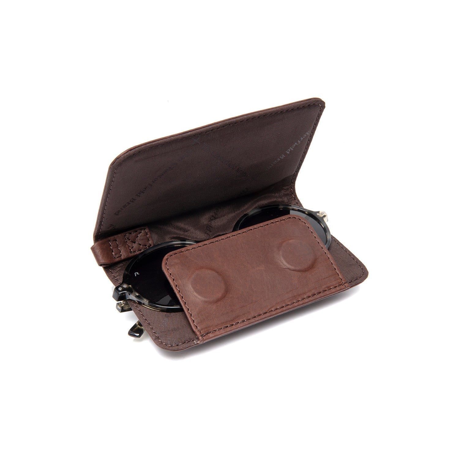 Gift Set Leather Toiletry Bag Brown Stacey with Rituals Shower Foam
