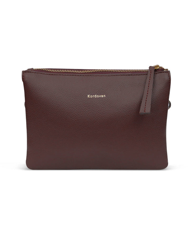 Diana Cross-body Bag // Pebbled Leather