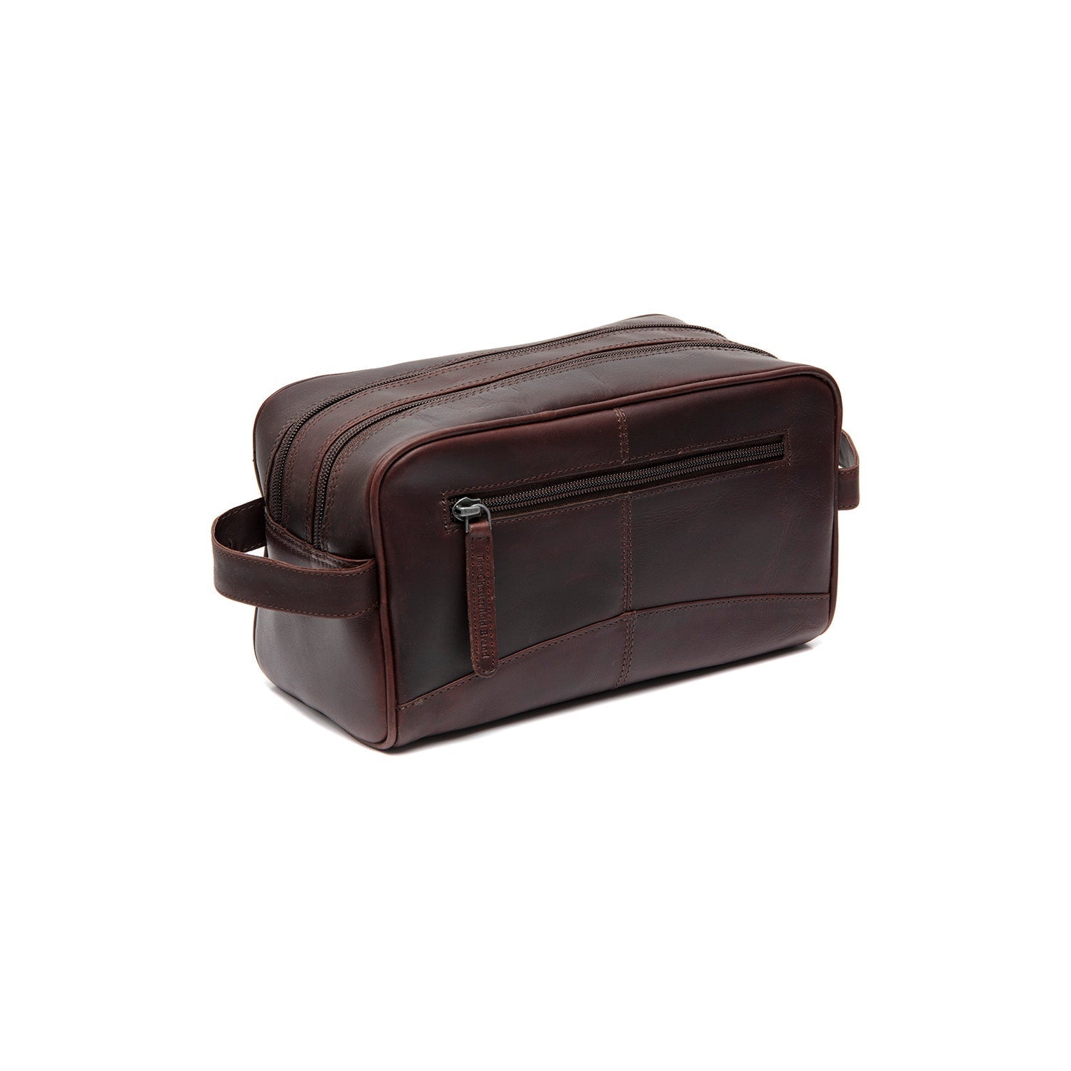 Gift Set Leather Toiletry Bag Brown Stacey with Rituals Shower Foam