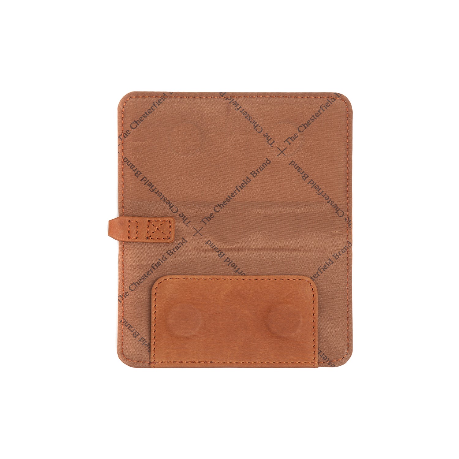 Gift Set Leather Toiletry Bag Cognac Stacey with Rituals Shower Foam